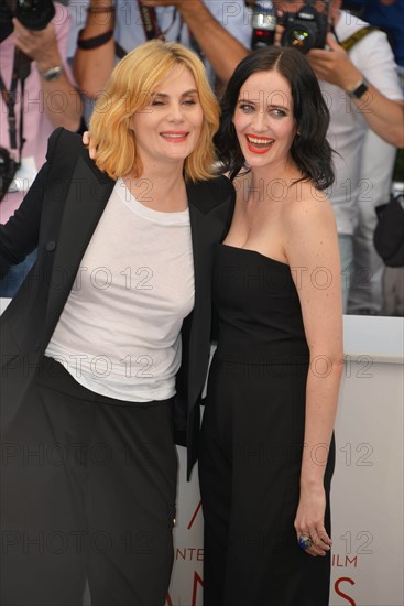 Emmanuelle Seigner, Eva Green, 2017 Cannes Film Festival