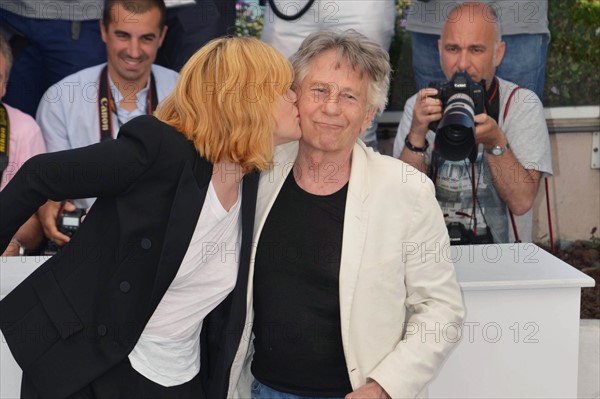 Emmanuelle Seigner, Roman Polanski, 2017 Cannes Film Festival