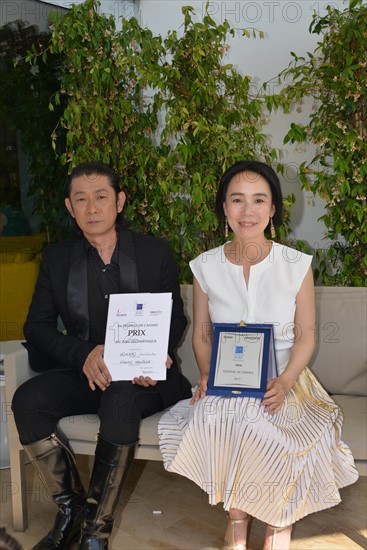 Masatoshi Nagase, Naomi Kawase, 2017 Cannes Film Festival