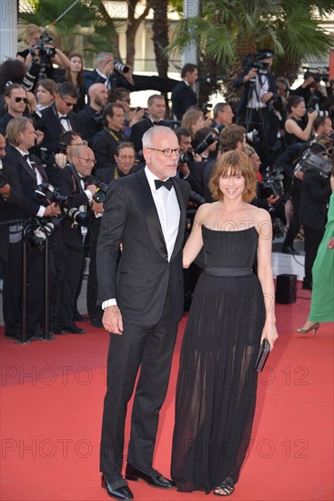 Marie-Josée Croze et Pascal Greggory, Festival de Cannes 2017