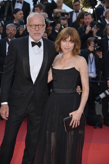 Marie-Josée Croze et Pascal Greggory, Festival de Cannes 2017