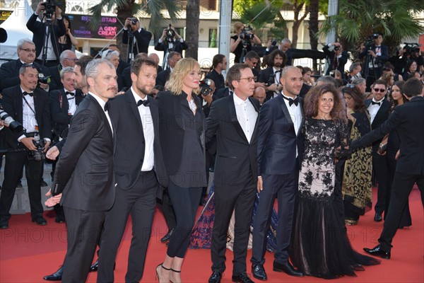 Montée des marches du film "D'après une histoire vraie", Festival de Cannes 2017