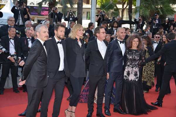 Arriving on the red carpet for the film 'Based on a True Story', 2017 Cannes Film Festival