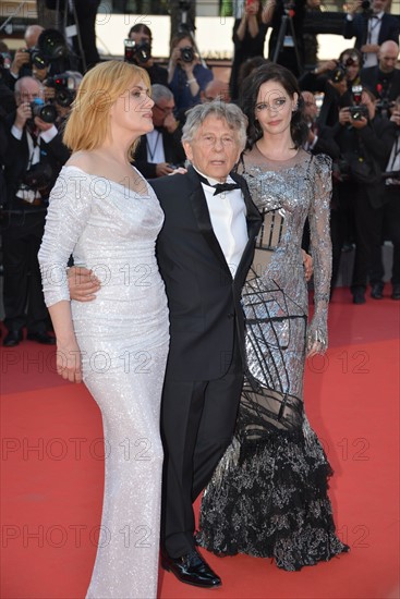 Emmanuelle Seigner, Roman Polanski, Eva Green, 2017 Cannes Film Festival
