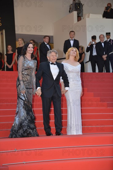 Eva Green, Emmanuelle Seigner, Roman Polanski, 2017 Cannes Film Festival