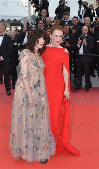 Isabelle Adjani and Julianne Moore, 2018 Cannes Film Festival