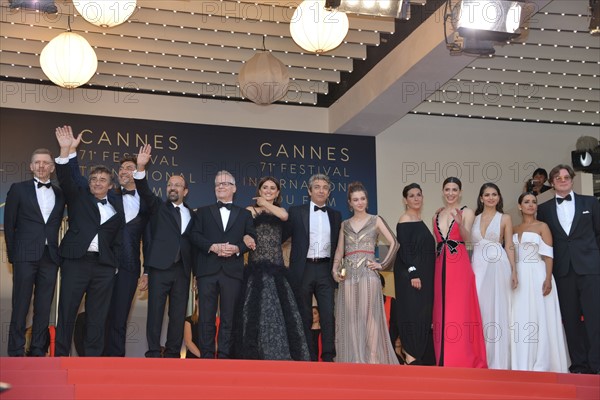 Equipe du film "Everybody knows", Festival de Cannes 2018