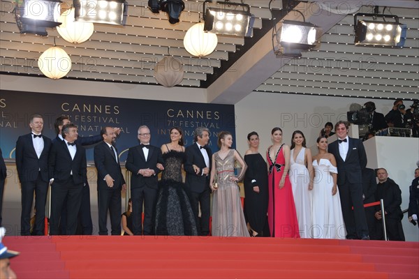 Crew of the film 'Everybody knows', 2018 Cannes Film Festival