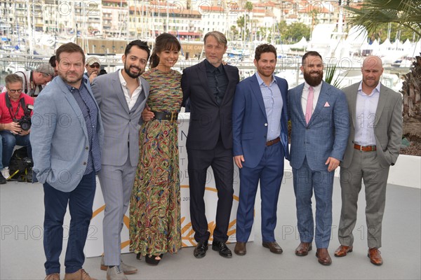 Crew of the film 'Arctic', 2018 Cannes Film Festival