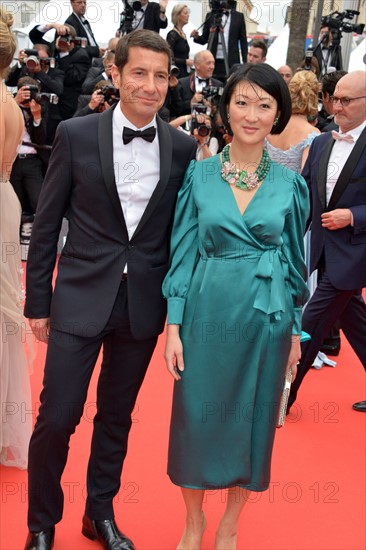 David Lisnard and Fleur Pellerin, 2018 Cannes Film Festival