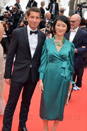 David Lisnard and Fleur Pellerin, 2018 Cannes Film Festival