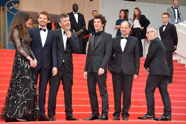Equipe du film "Plaire, aimer et courir vite", Festival de Cannes 2018