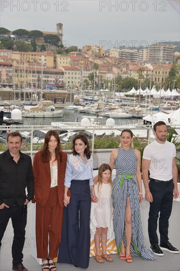 Crew of the film 'Gueule d'ange', 2018 Cannes Film Festival