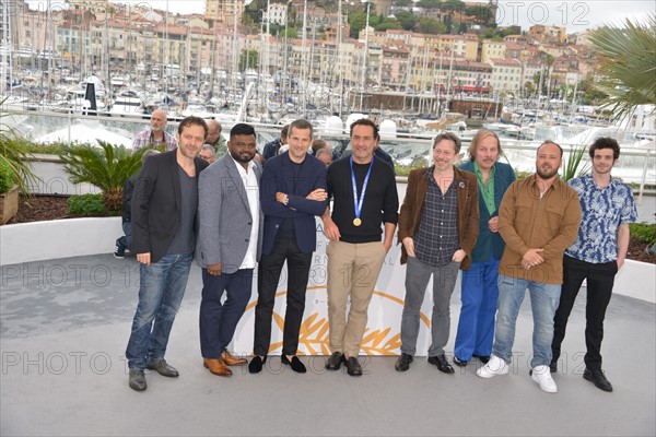 Crew of the film 'Le grand bain', 2018 Cannes Film Festival