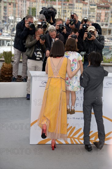 Equipe du film "Une Affaire de Famille", Festival de Cannes 2018