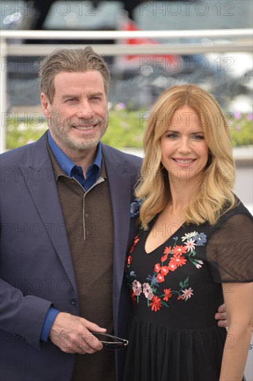 John Travolta et Kelly Preston, Festival de Cannes 2018