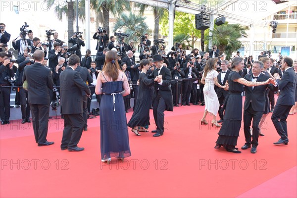 Crew of the film 'Le Grand Bal', 2018 Cannes Film Festival