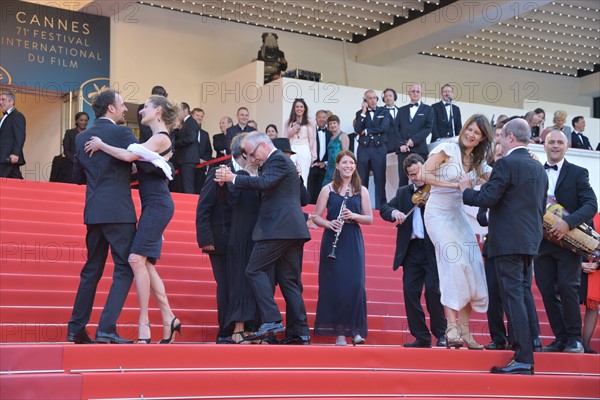 Crew of the film 'Le Grand Bal', 2018 Cannes Film Festival