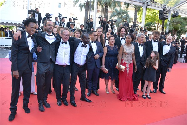 Equipe du documentaire "Libre", Festival de Cannes 2018