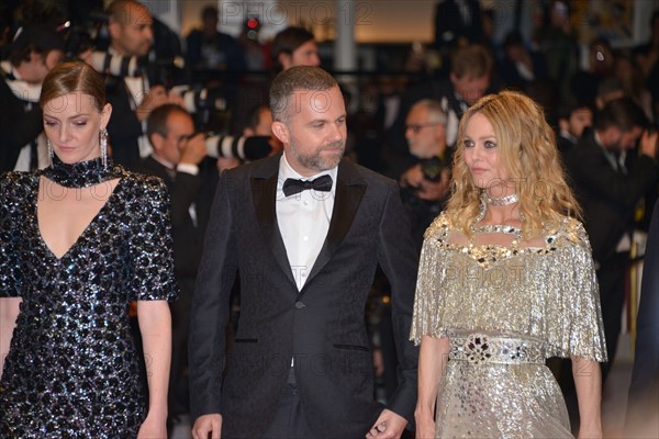 Equipe du film "Un couteau dans le coeur", Festival de Cannes 2018