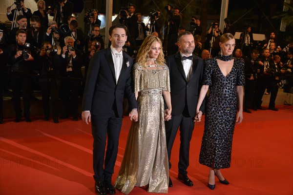 Equipe du film "Un couteau dans le coeur", Festival de Cannes 2018