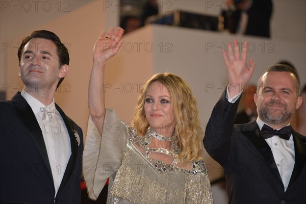 Crew of the film 'Knife + Heart', 2018 Cannes Film Festival