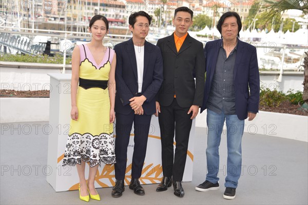 Crew of the film 'Beoning', 2018 Cannes Film Festival