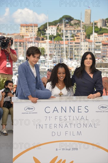 Crew of the film 'Capernaum', 2018 Cannes Film Festival