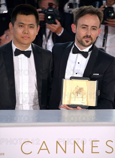 Wei Shujun and Charles Williams, 2018 Cannes Film Festival