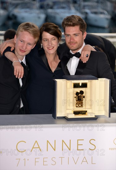 Equipe du film "Girl", Festival de Cannes 2018