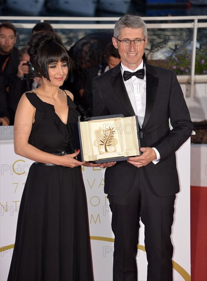 Mitra Farahani et Fabrice Aragno, Festival de Cannes 2018