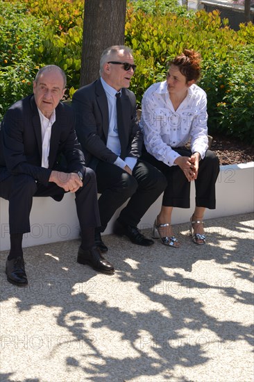 Pierre Lescure, Thierry Frémaux, et Alice Rohrwacher