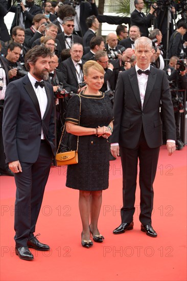 Mathieu Demy, Rosalie Varda, Franck Riester