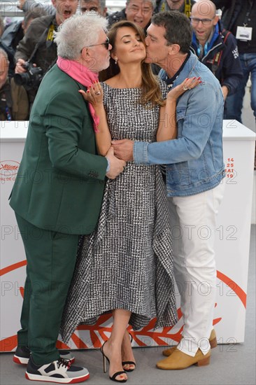 Pedro Almodovar, Penelope Cruz, Antonio Banderas