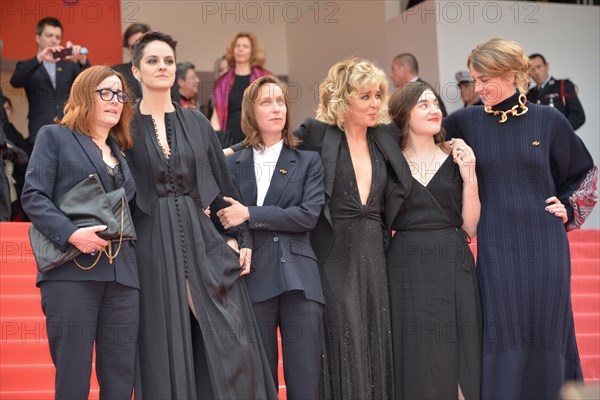 Equipe du film "Portrait de la jeune fille en feu"