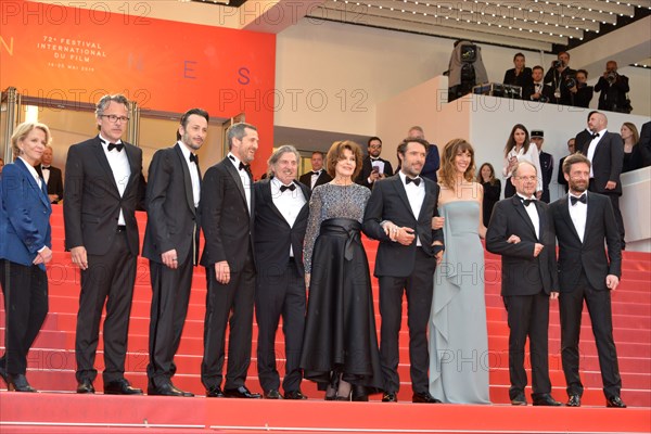 Crew of the film 'La belle époque'