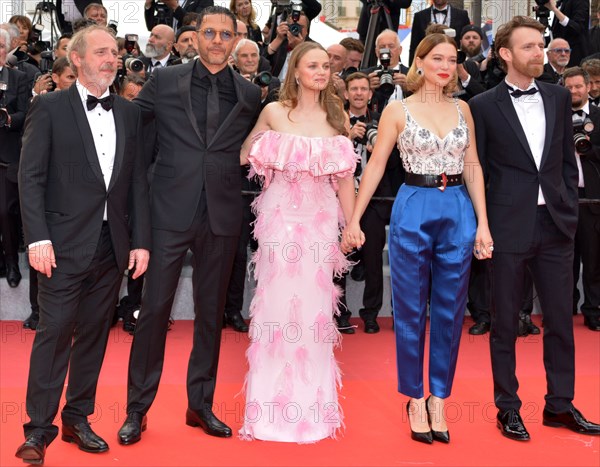 Crew of the film 'Roubaix, une lumière'