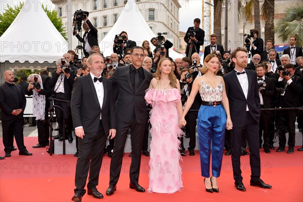 Crew of the film 'Roubaix, une lumière'