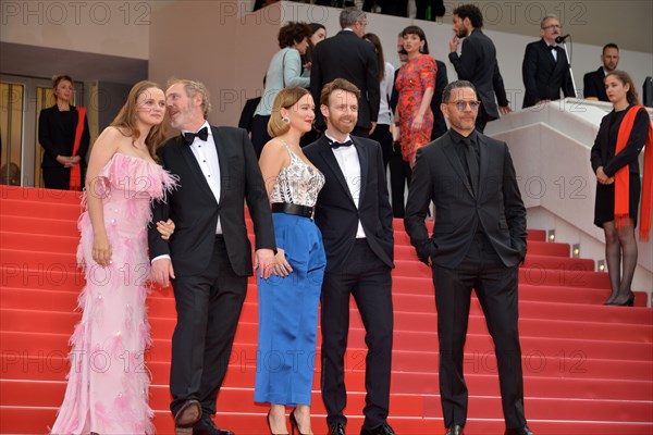 Crew of the film 'Roubaix, une lumière'