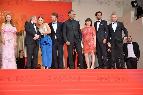 Crew of the film 'Roubaix, une lumière'