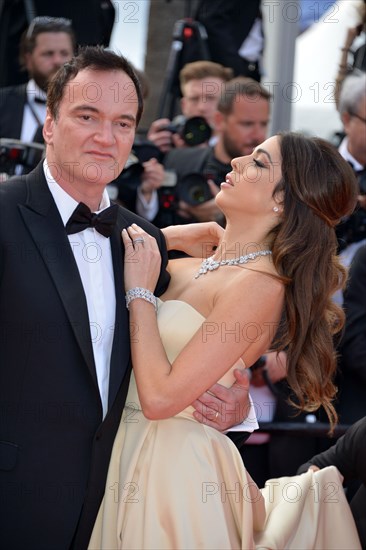 Quentin Tarantino et sa femme