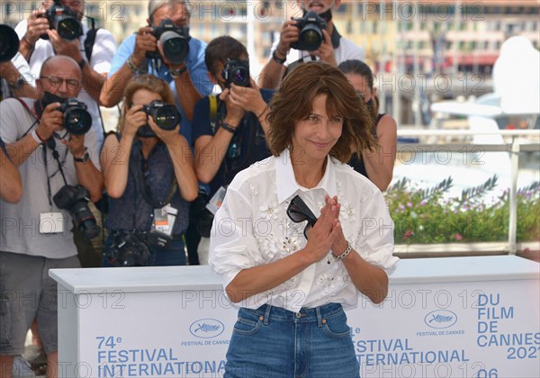 Photocall of the film 'Tout s'est bien passé', 2021 Cannes Film Festival