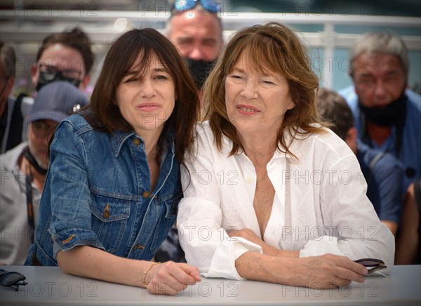 Photocall of the film 'Jane par Charlotte', 2021 Cannes Film Festival