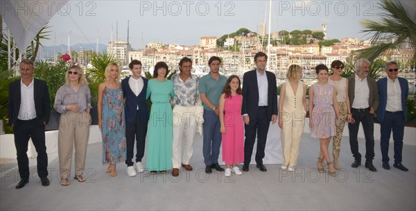 Photocall of the film 'Tre Piani', 2021 Cannes Film Festival