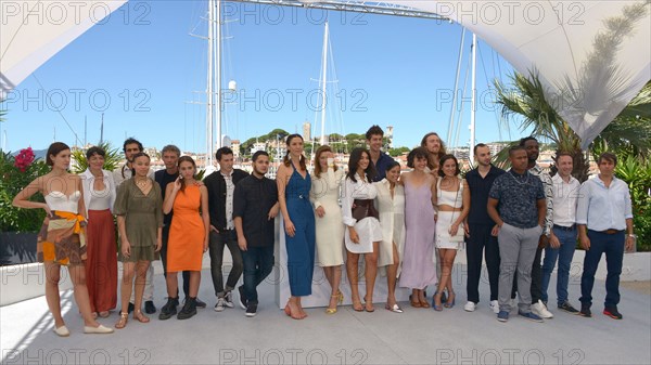 Photocall of the Talents ADAMI, 2021 Cannes Film Festival