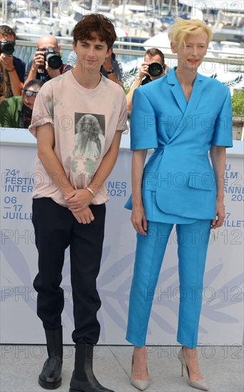 Photocall du film "The French Dispatch", Festival de Cannes 2021