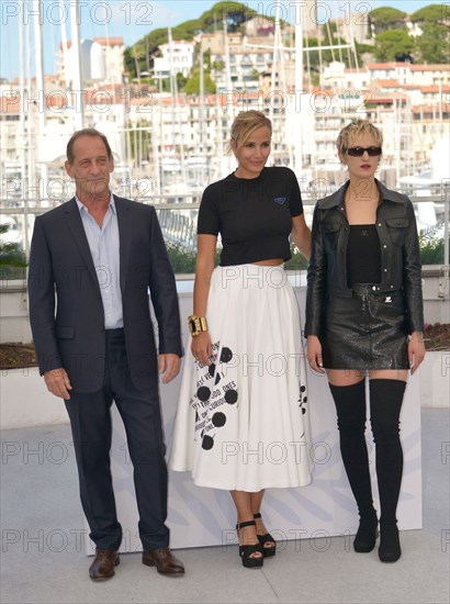 Photocall of the film 'Titane', 2021 Cannes Film Festival