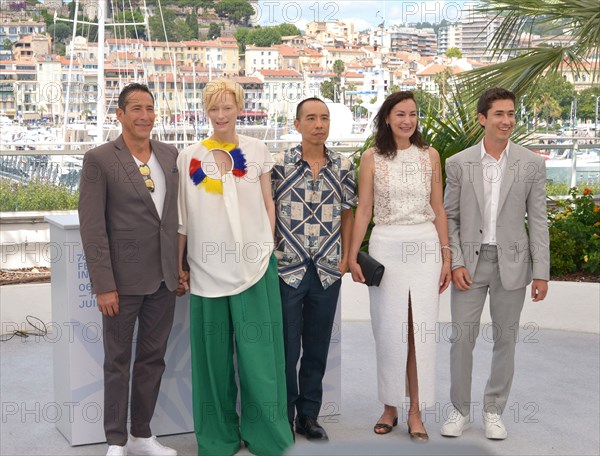 Photocall of the film 'Memoria', 2021 Cannes Film Festival