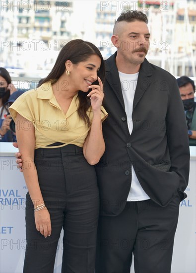 Photocall of the film 'Les Intranquilles', 2021 Cannes Film Festival