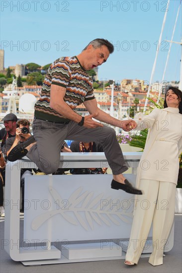 Photocall du film "Les Huit Montagnes", Festival de Cannes 2022